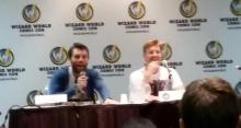 Liam McIntyre Rick Cosnett The Flash CW Panel Wizard World