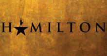 The national tour of "Hamilton"  plays the Fabulous fox Theater April 3 -- 22.